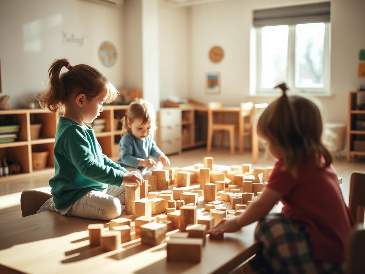 Children at MEYM kindergarten